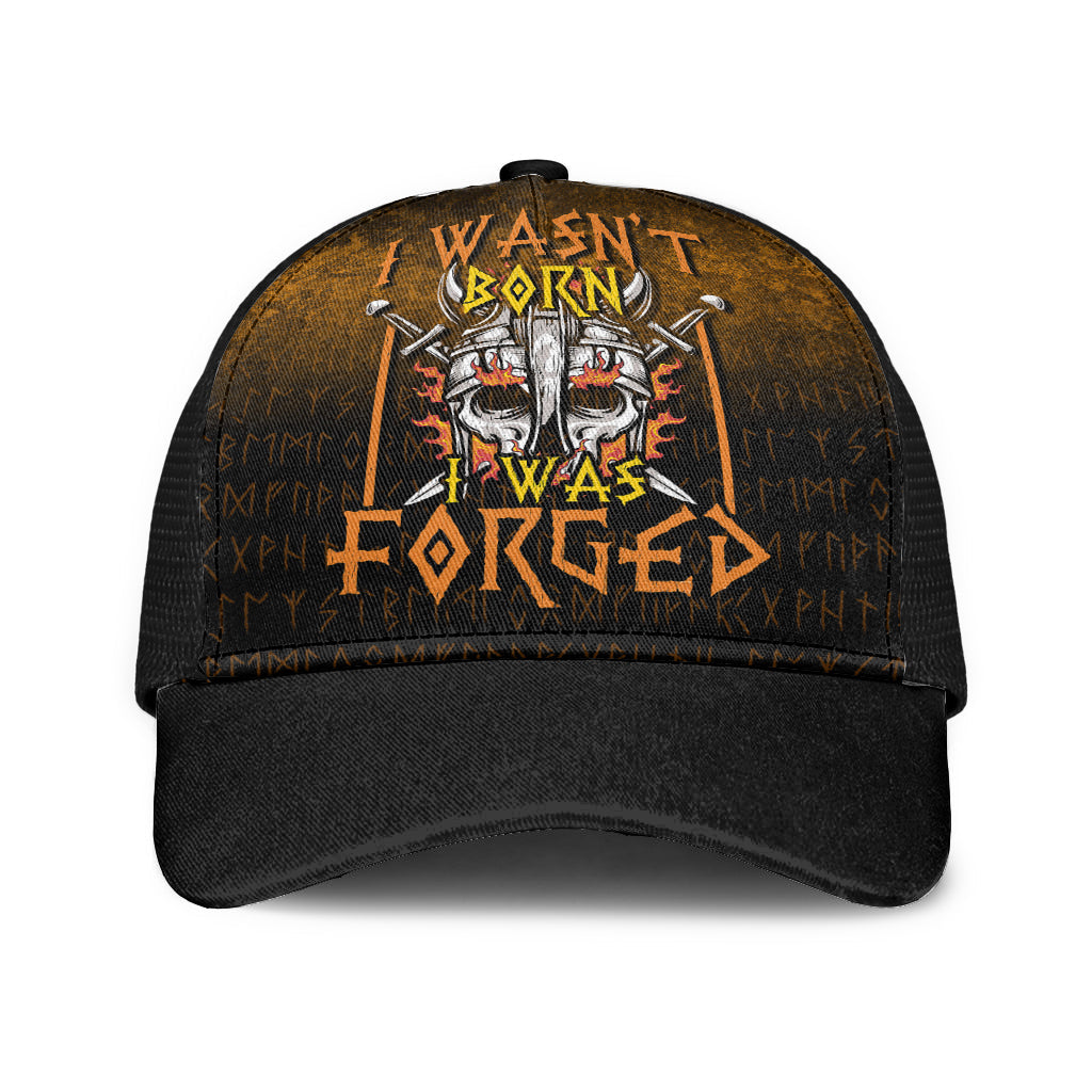 Viking Mesh Back Cap I Wasn’T Born I Was Forged