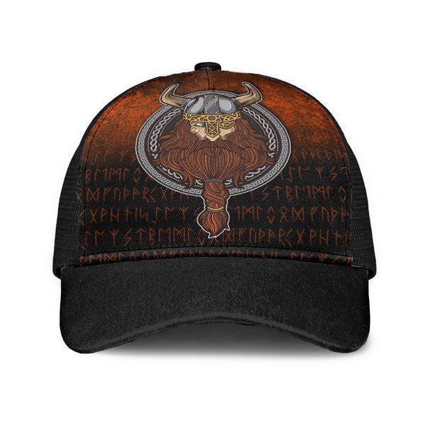 Viking Mesh Back Cap Viking Warrior Odin Valhalla