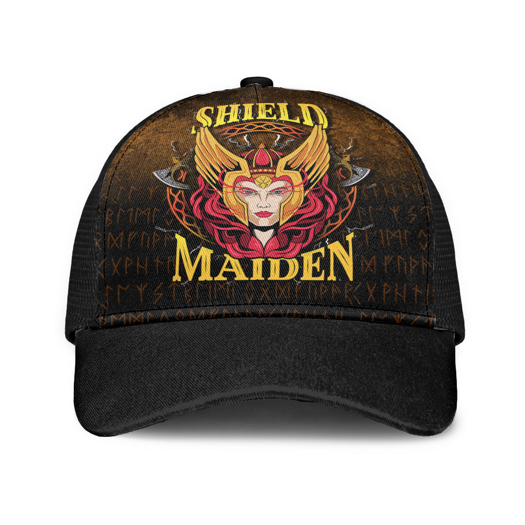 Viking Mesh Back Cap Shield Maiden Style Ver05