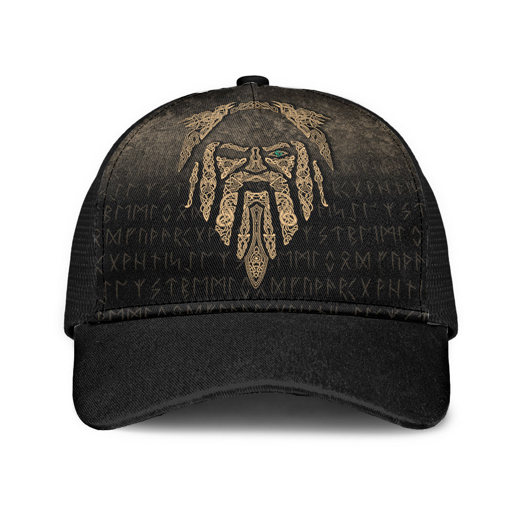 Viking Mesh Back Cap Eye Of Odin Gold Version