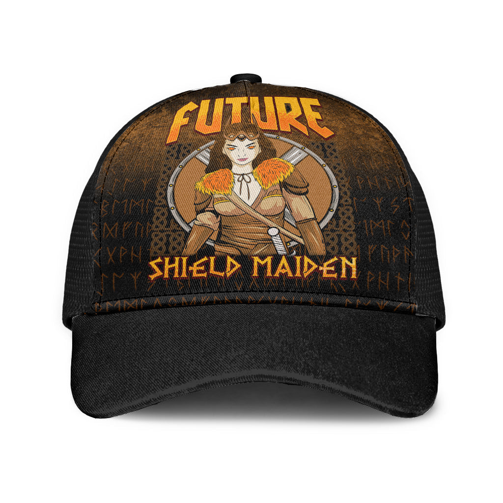 Viking Mesh Back Cap Future Shieldmaiden Style Ver01