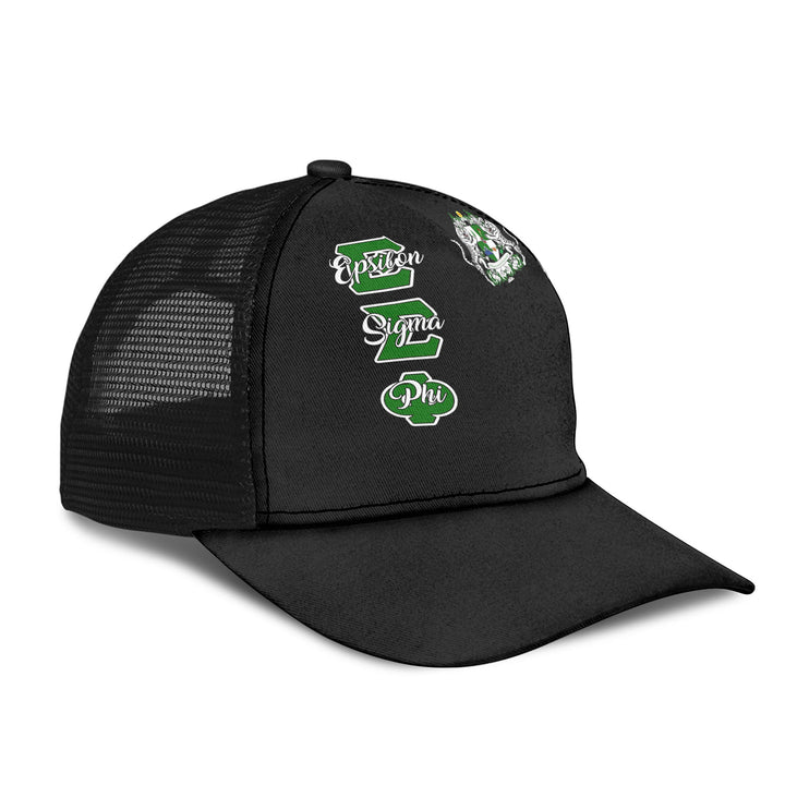 Sorority Cap - Epsilon Sigma Phi Mesh Back Cap Original Dark Style