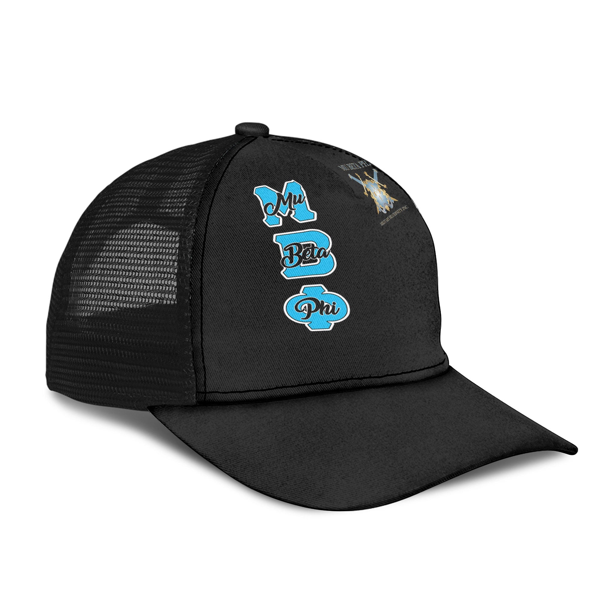 Fraternity Cap - Mu Beta Phi Mesh Back Cap Original Dark Style