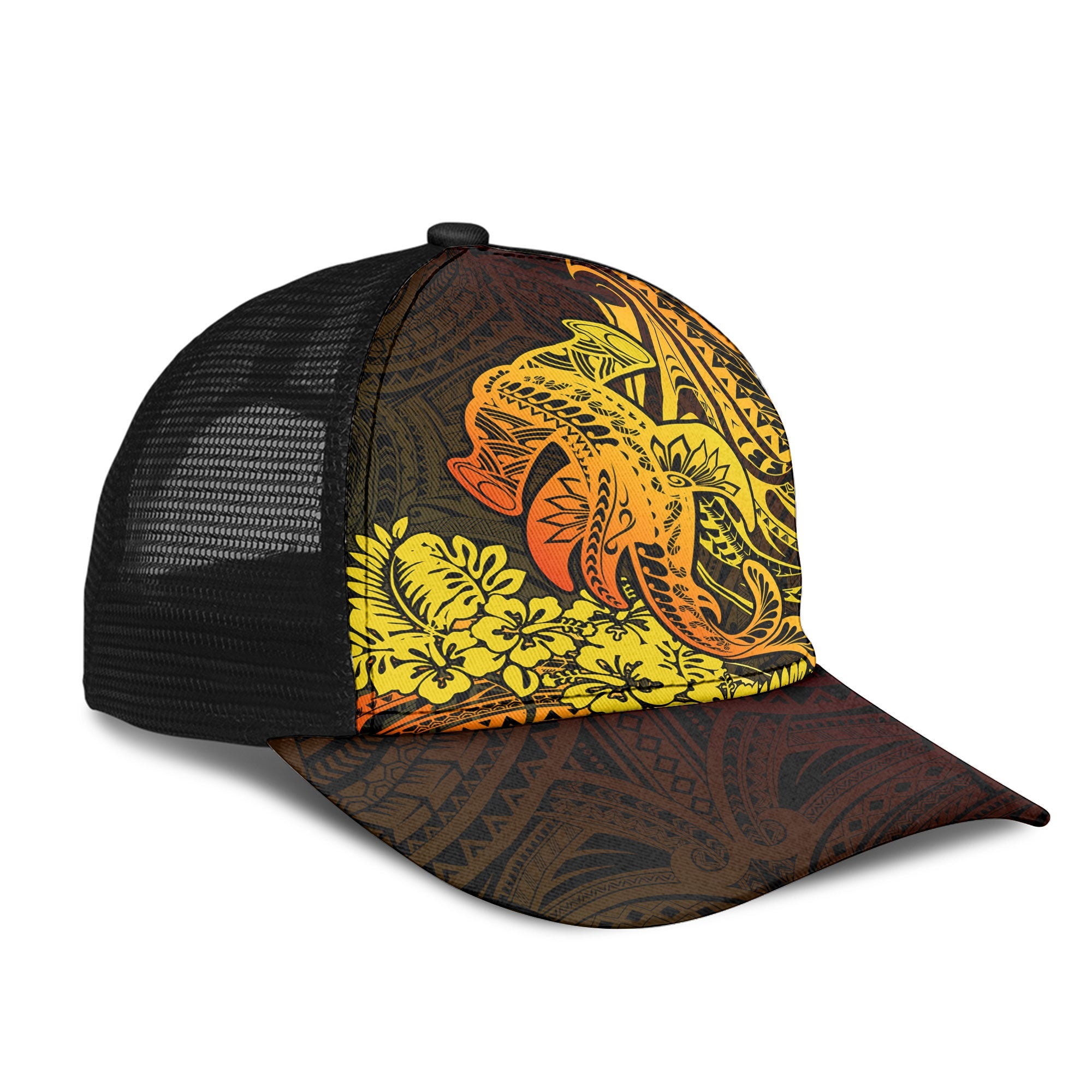 Hawaii Hammerhead Shark Mesh Back Cap Reggae Style