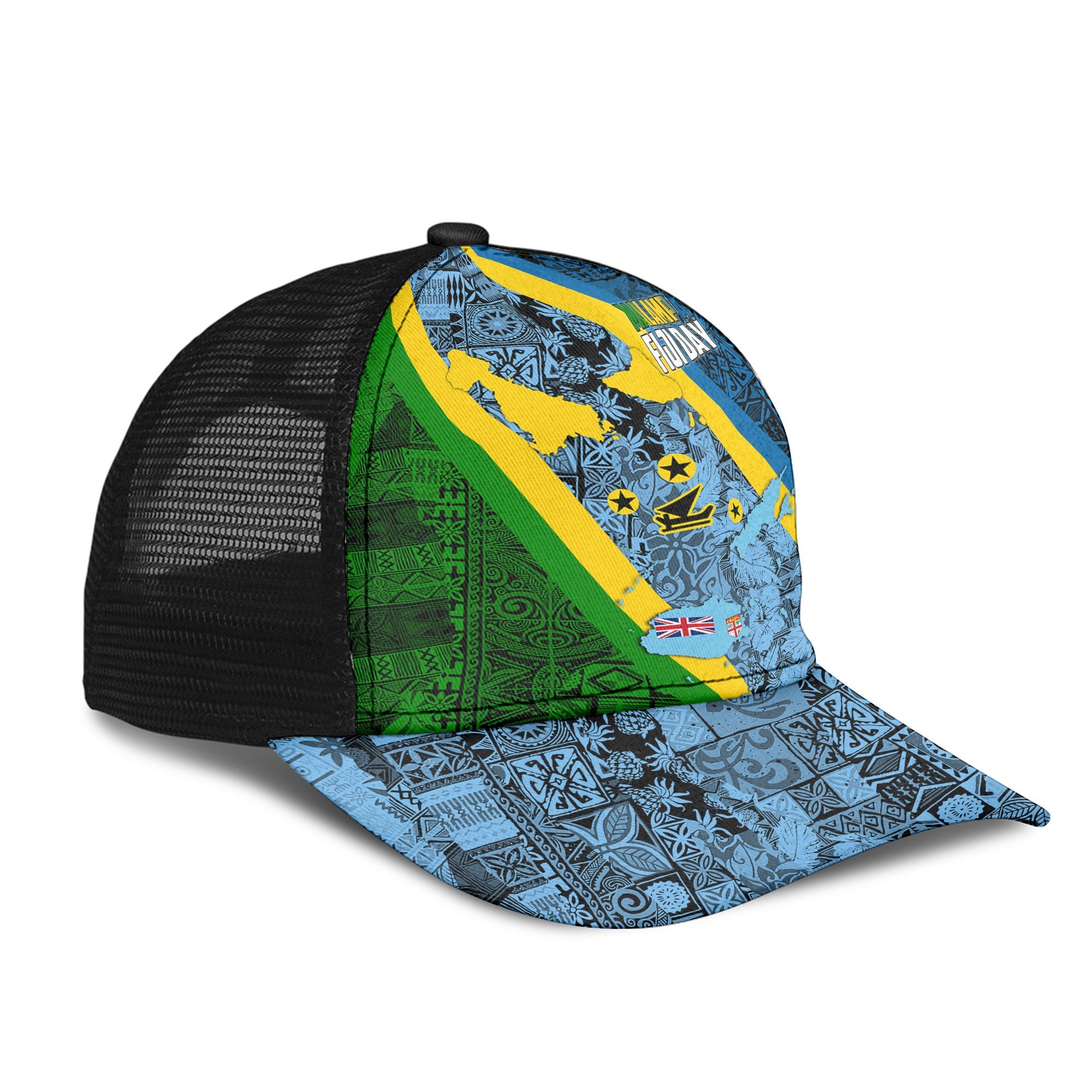 Malampa Fiji Day Mesh Back Cap