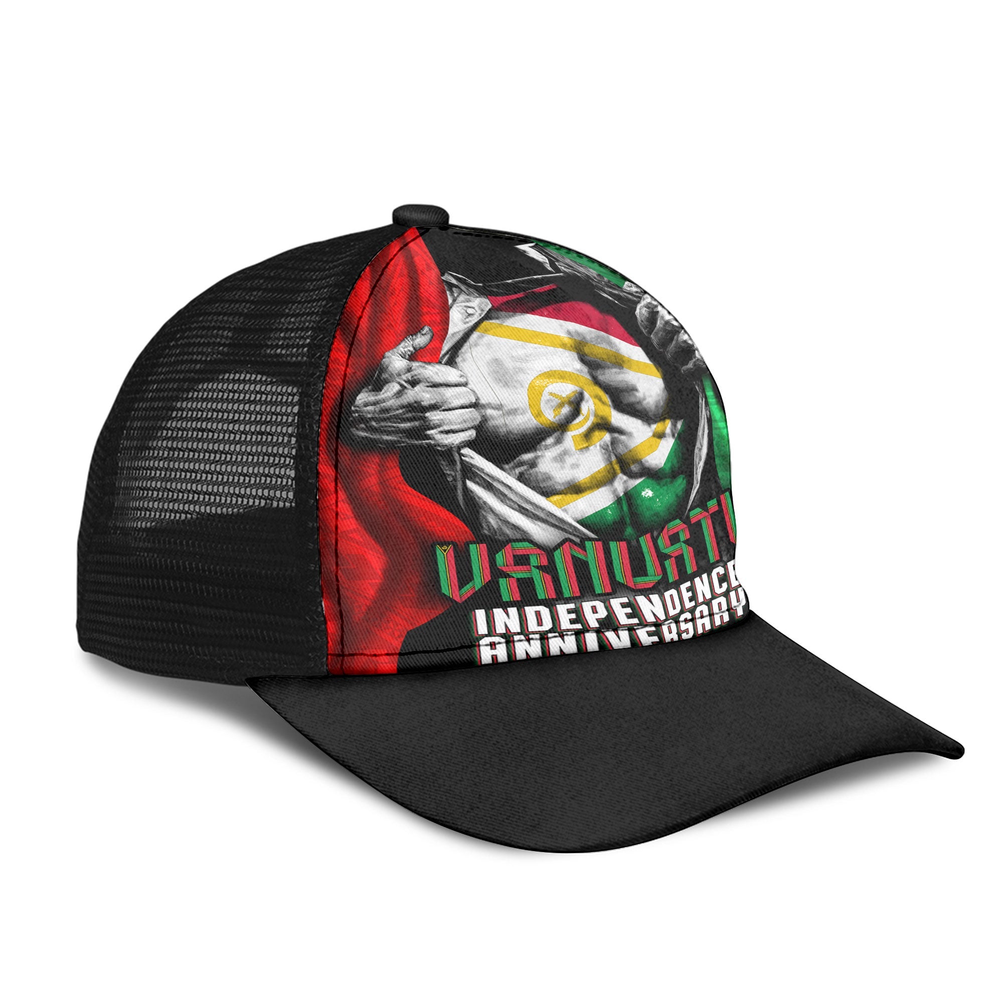 Vanuatu In Me Independence Day Mesh Back Cap 43rd Anniversary Style