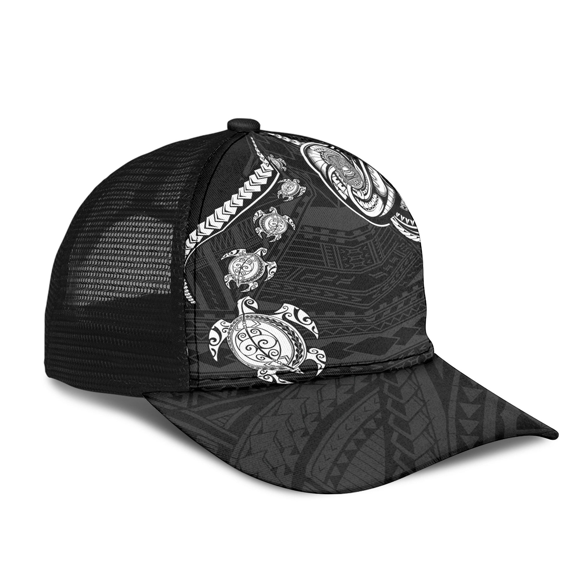 Seal Of American Samoa Mesh Back Cap Turtle Style