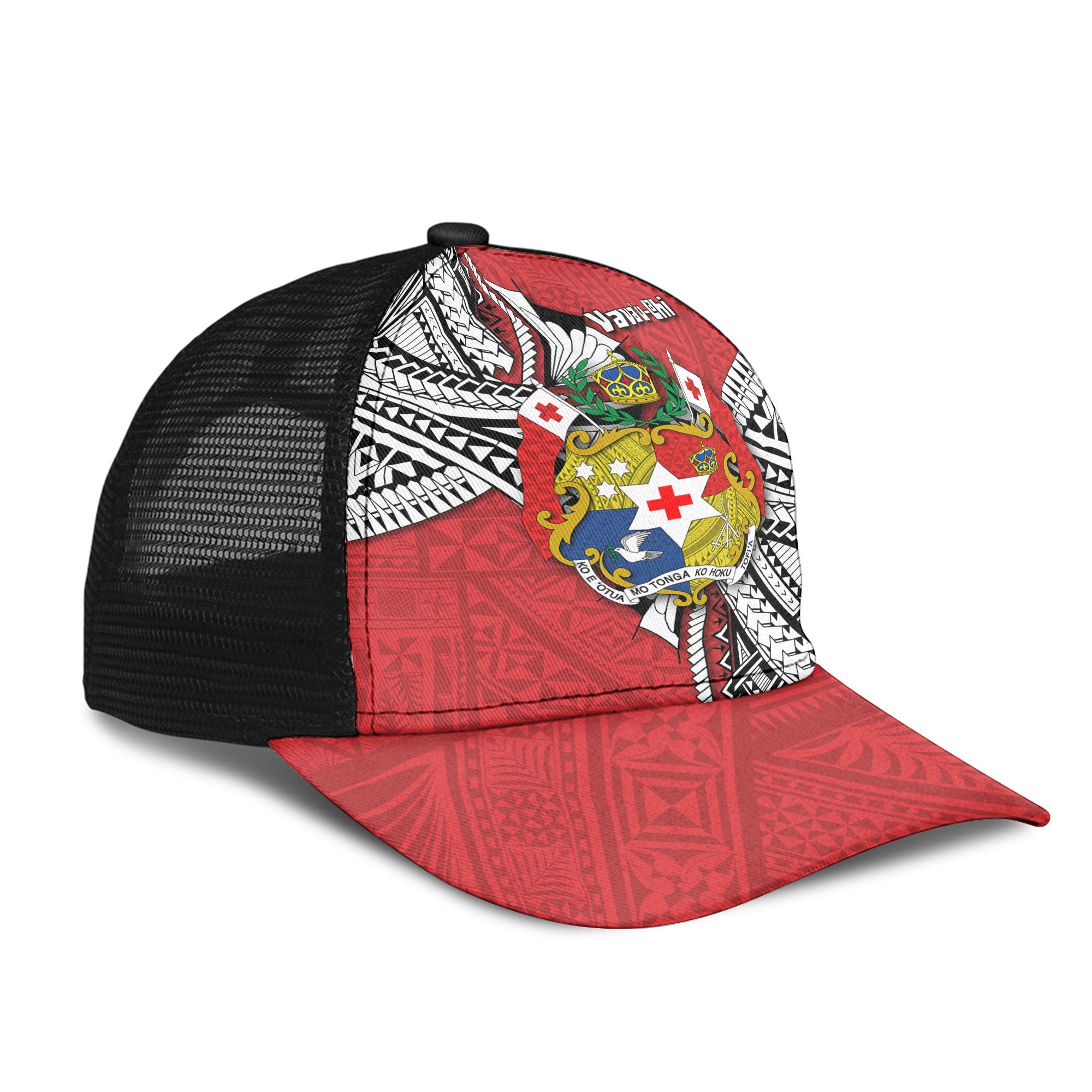 Tonga Vava'u Lahi Coat Of Arms Mesh Back Cap