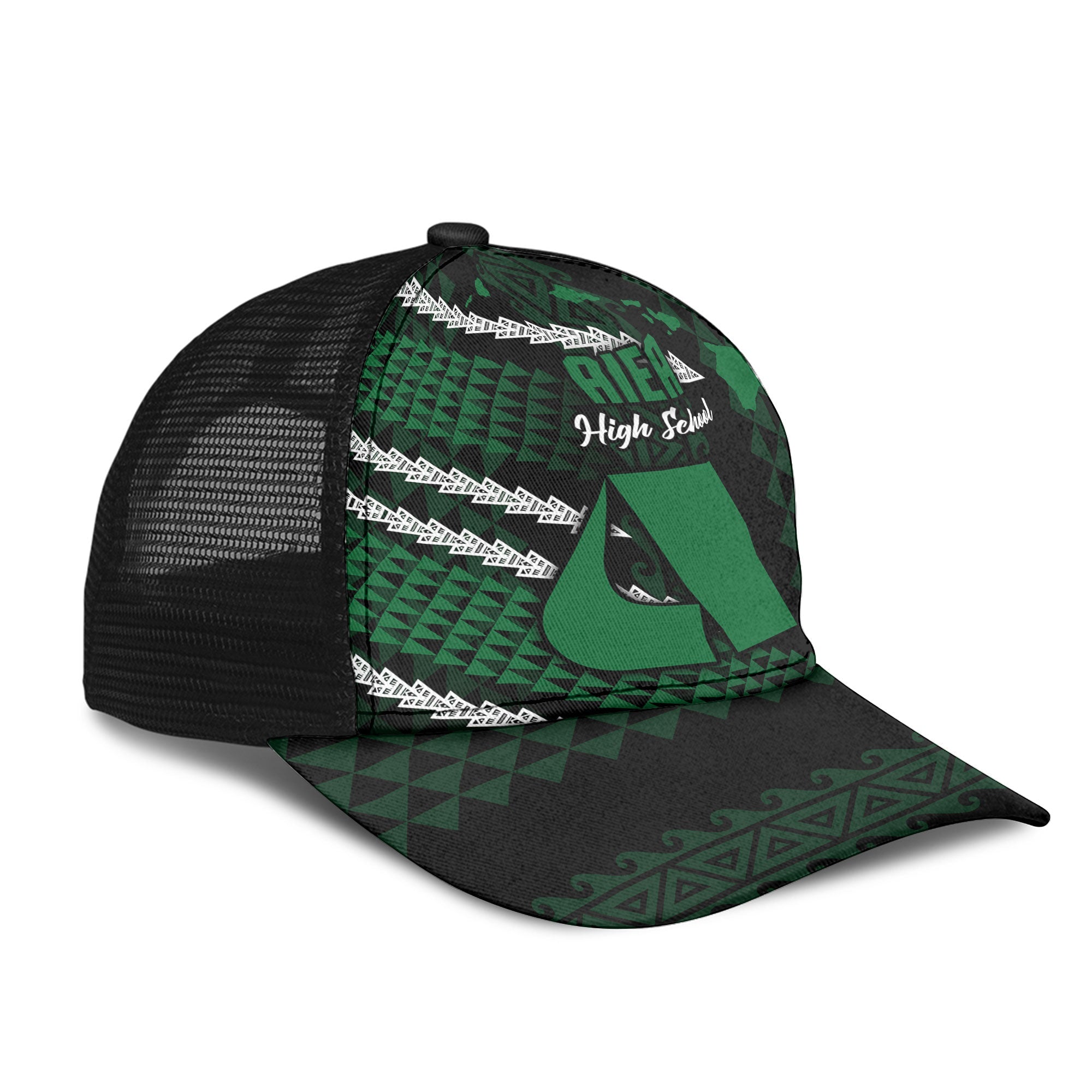 Hawaii Aiea High School Mesh Back Cap Map Style