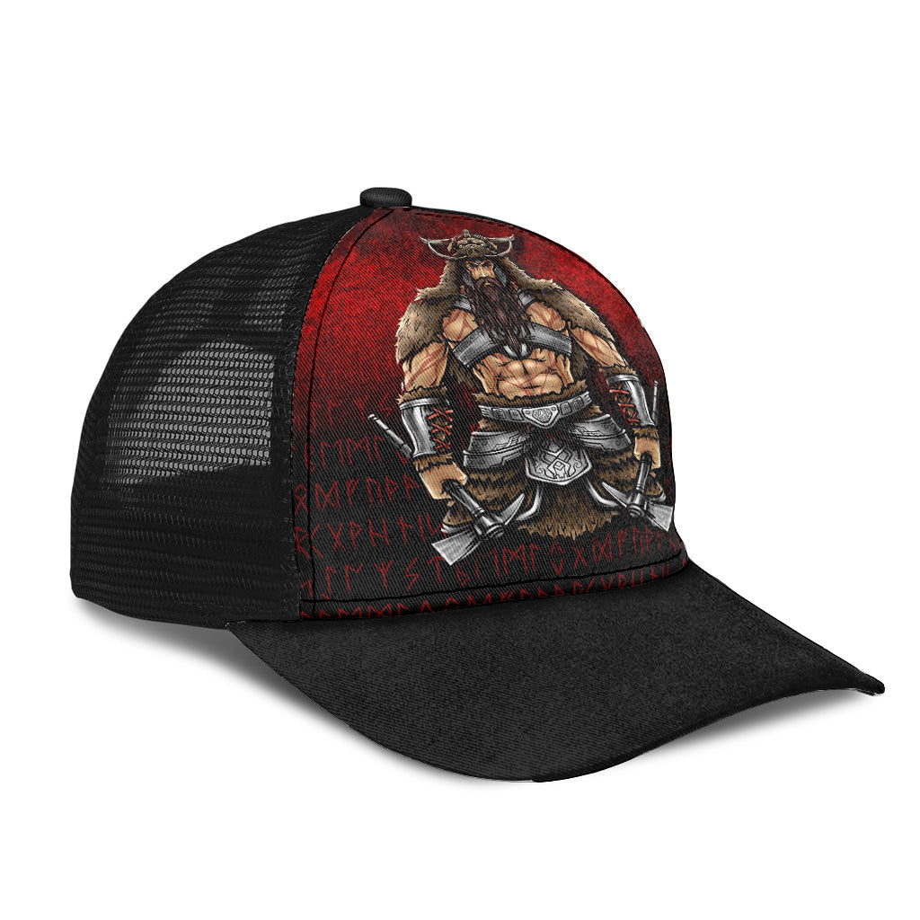 Viking Mesh Back Cap Berserker Viking Warrior Valhalla