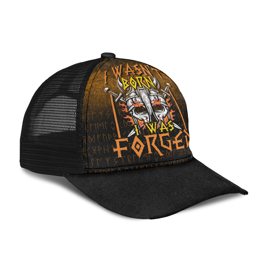 Viking Mesh Back Cap I Wasn’T Born I Was Forged