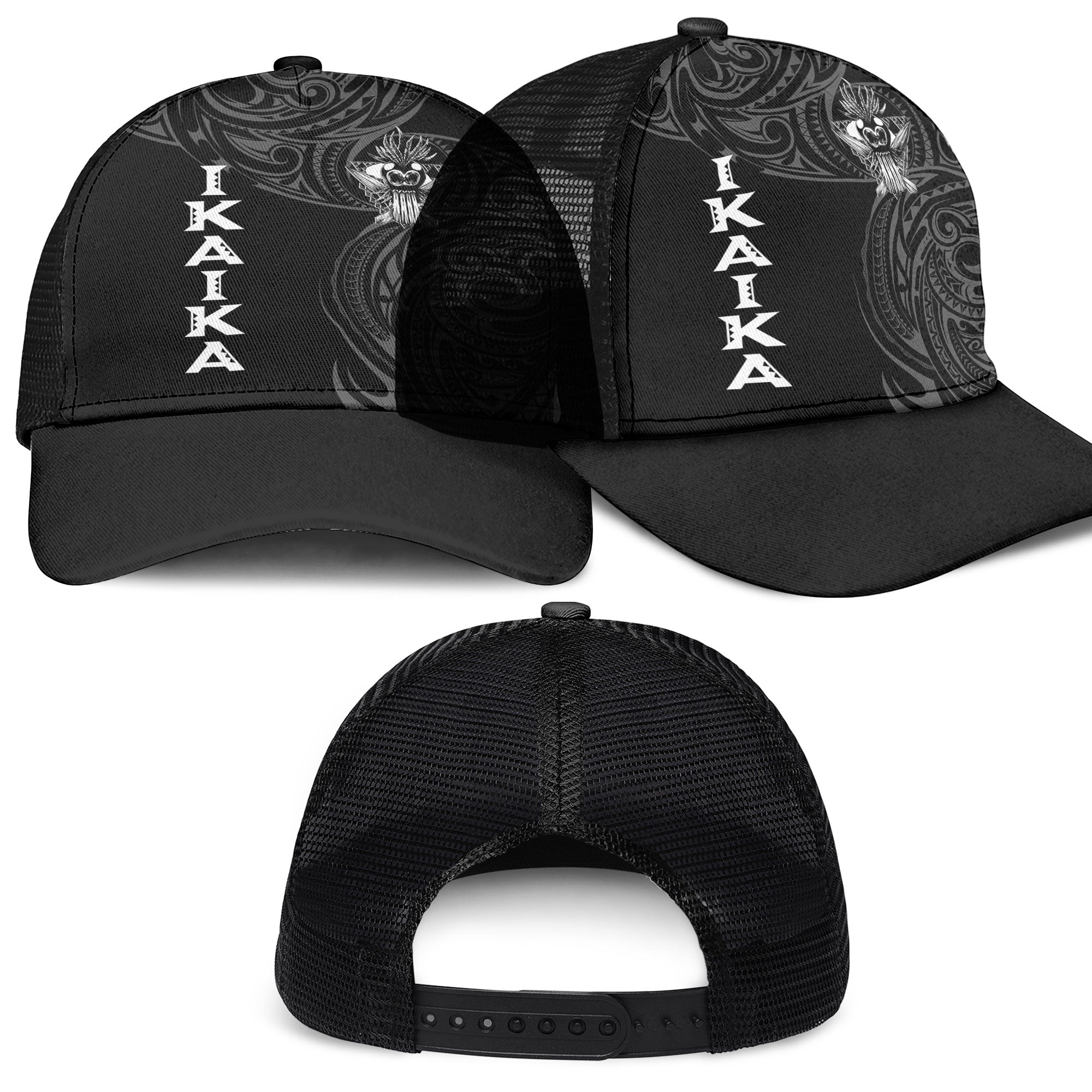 Hawaii Ikaika Warrior Mesh Back Cap Polynesian Style