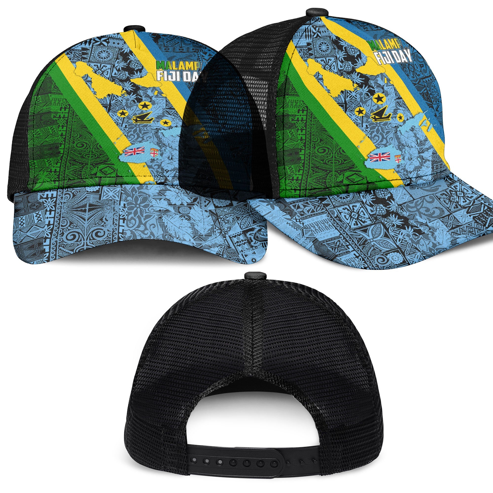 Malampa Fiji Day Mesh Back Cap