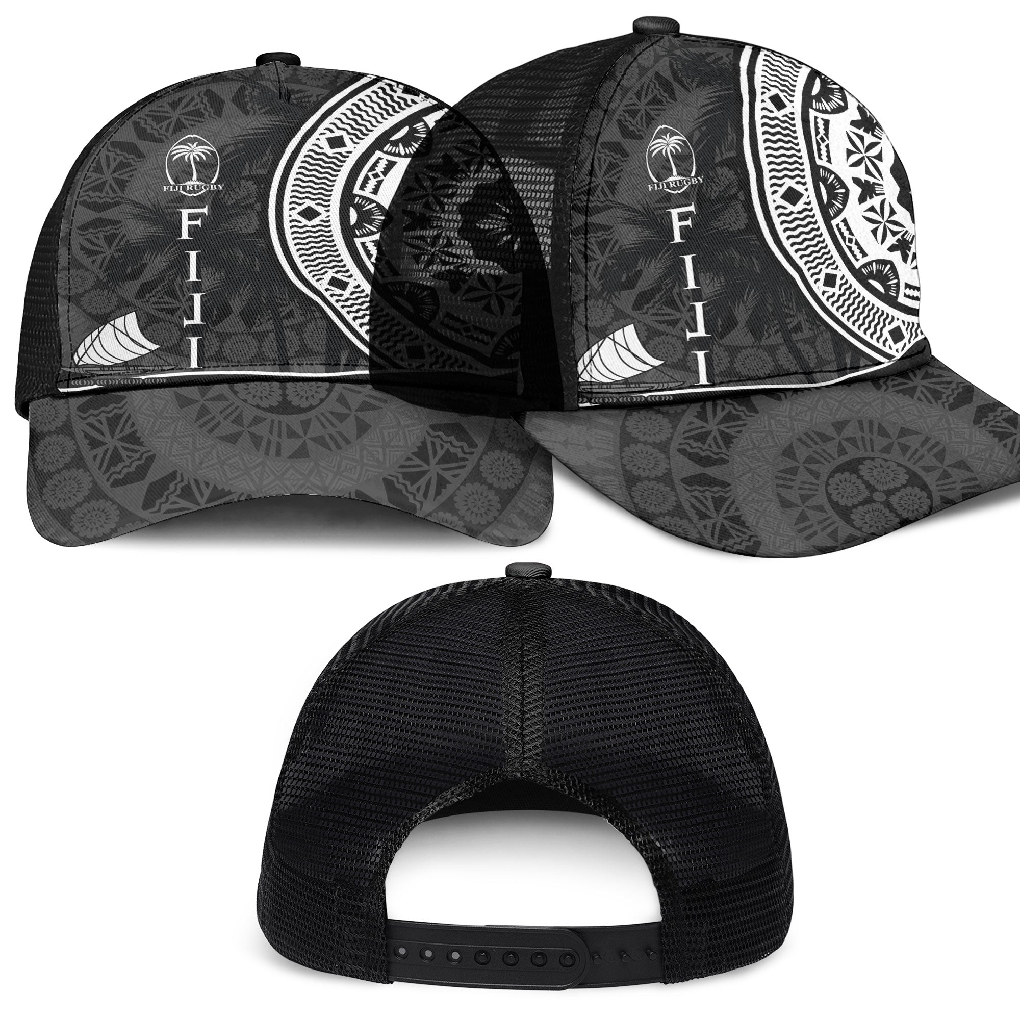 Fiji Rugby Mesh Back Cap