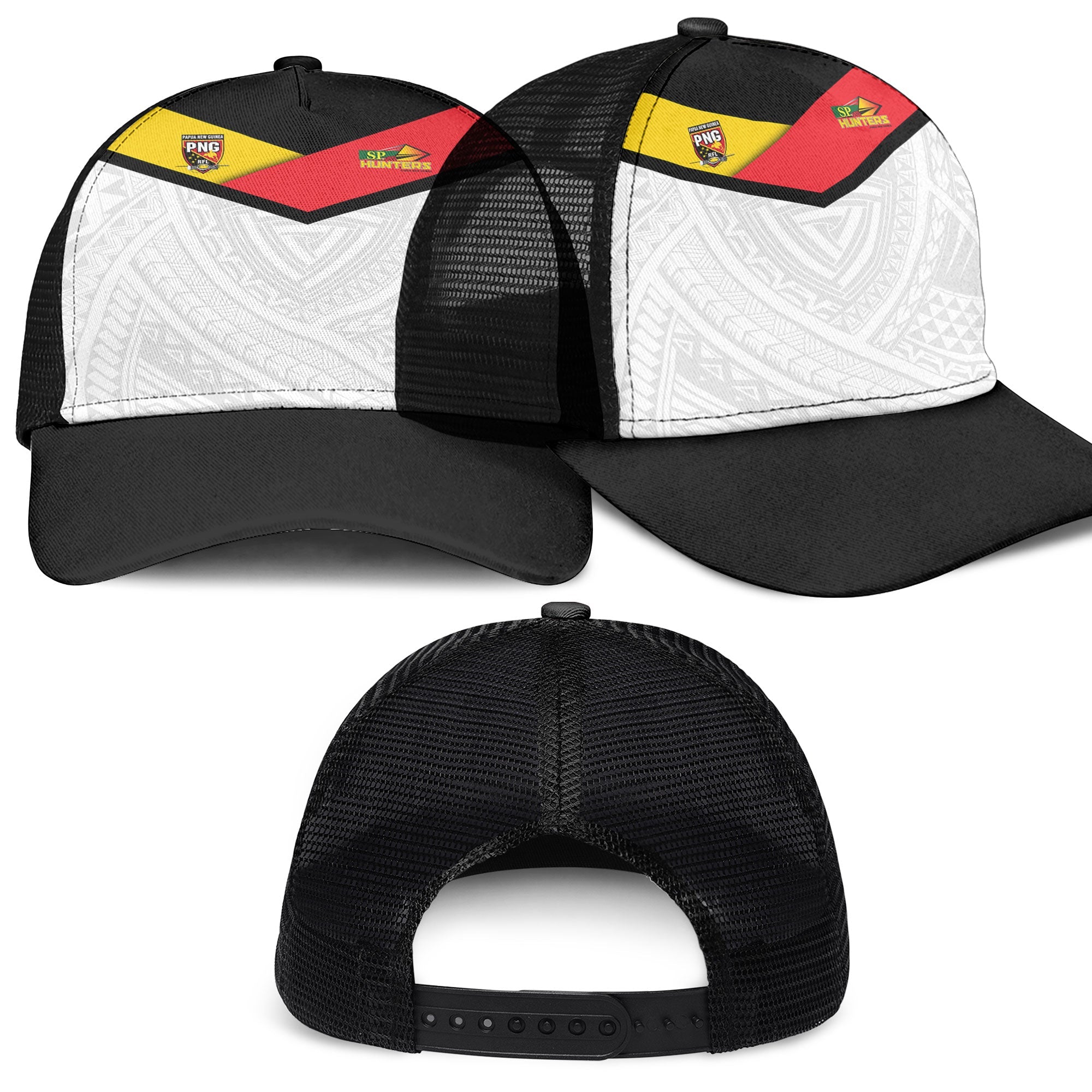 Papua New Guinea Rugby Hunters Mesh Back Cap