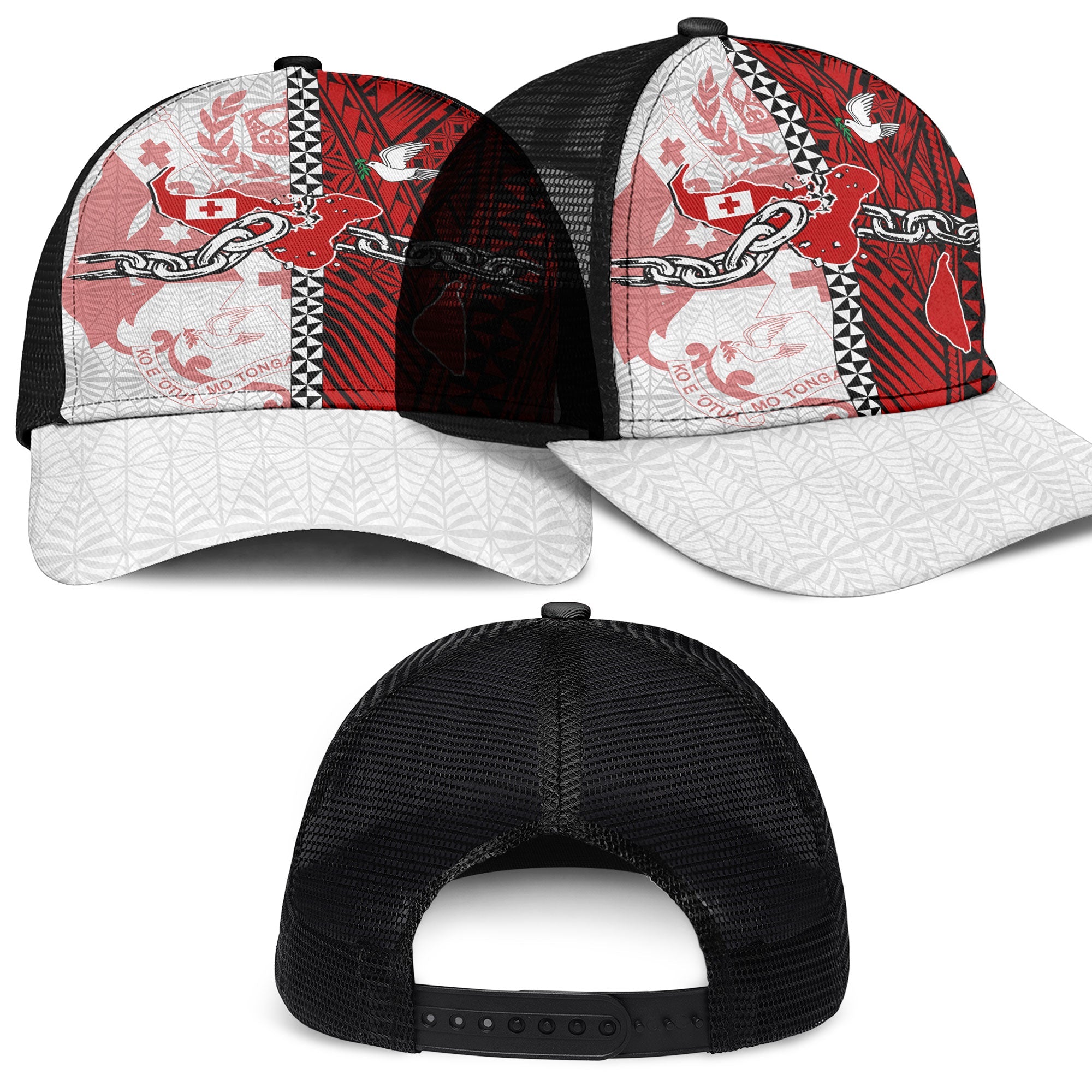 Tonga National Emancipation Day Mesh Back Cap