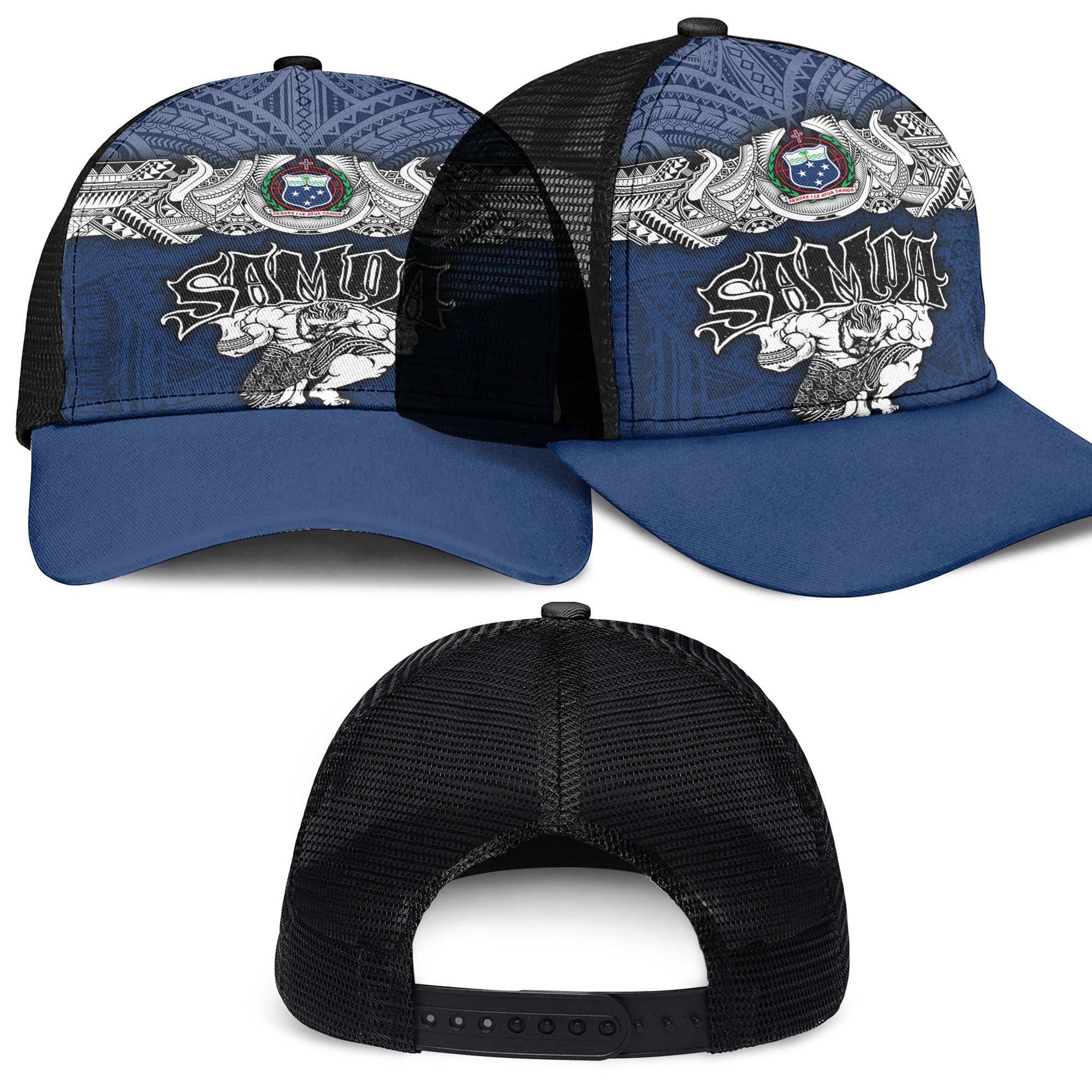 Samoa Warrior Mesh Back Cap