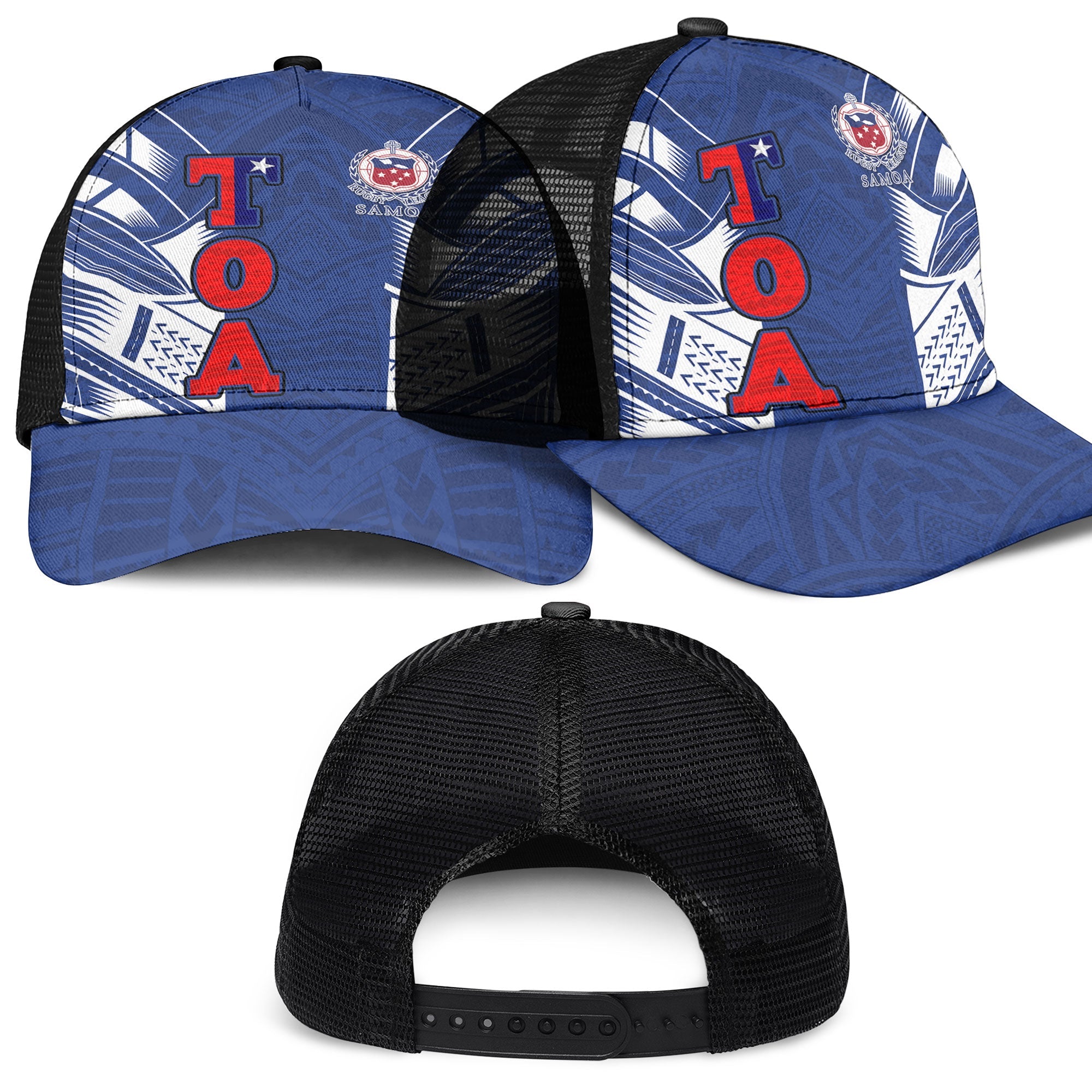 TOA Samoa Rugby Mesh Back Cap