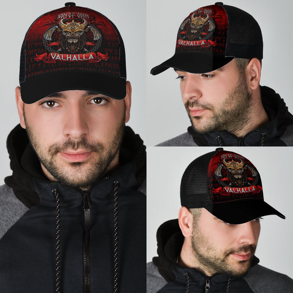 Viking Mesh Back Cap Son Of Odin Valhalla