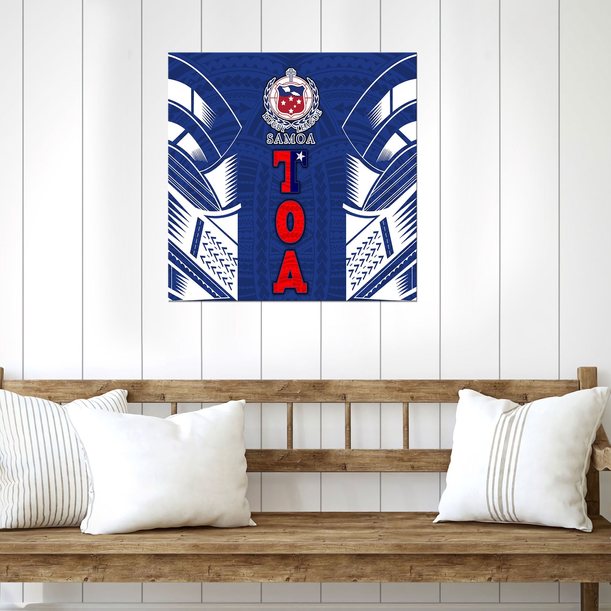 TOA Samoa Rugby Metal Signs