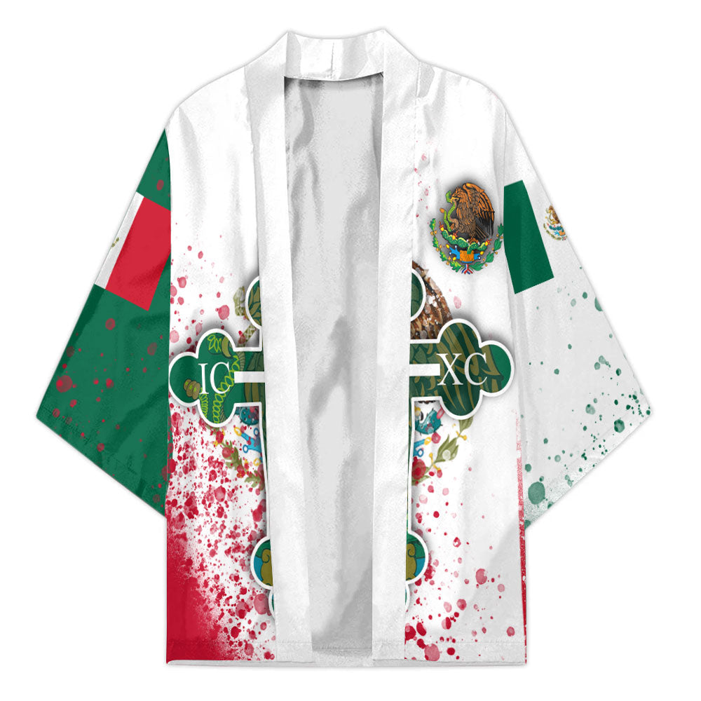 Mexico Kimono Flag & Coat Of Arms Orthodox Style