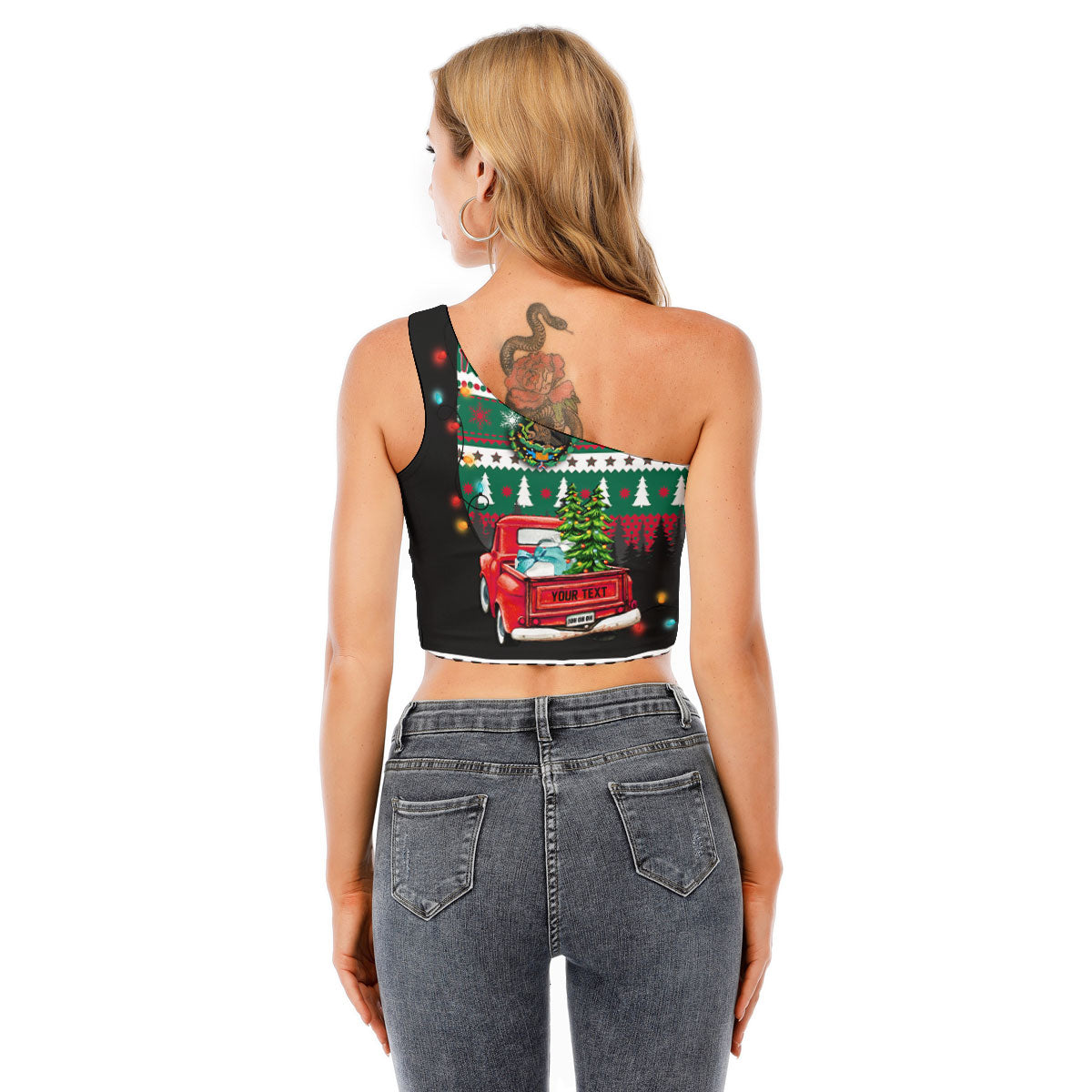 Mexico One Shoulder Shirt Coat Of Arms Christmas Style