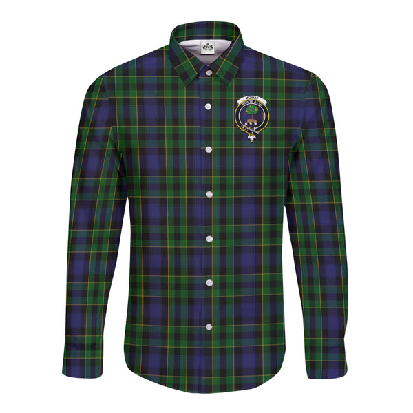 MowatTartan Crest Long Sleeve Button Shirt