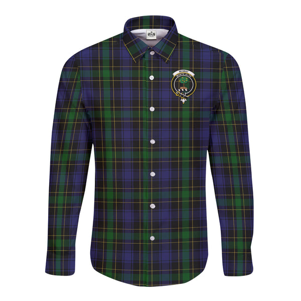 Mowat OriginauxTartan Crest Long Sleeve Button Shirt