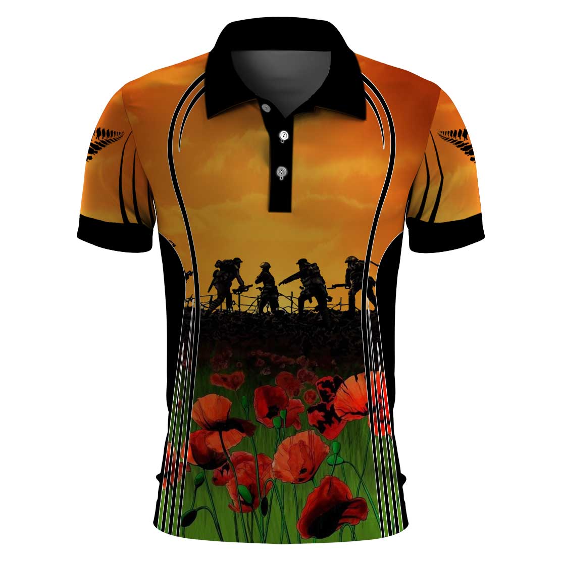 Anzac Polo - AUS Anzac Remembrance Day - Lest We Forget Polo Shirt