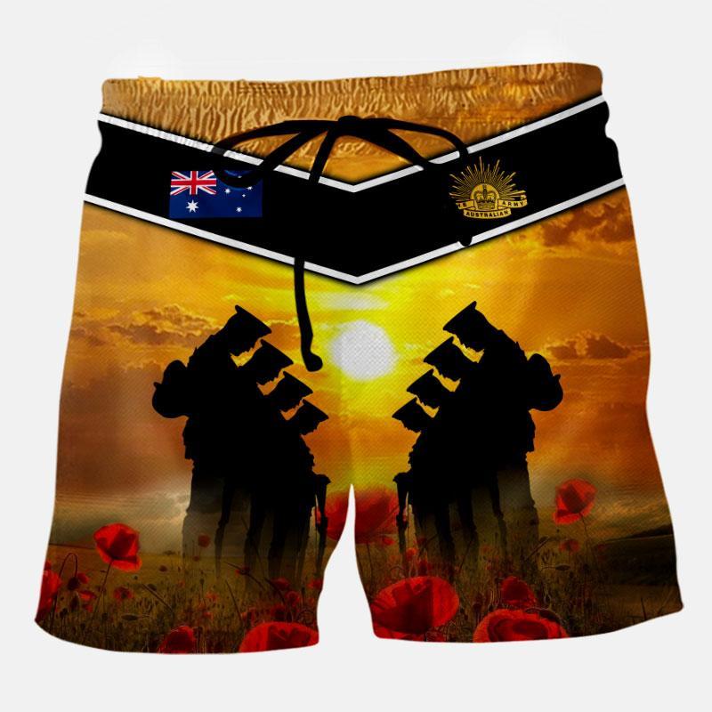 Anzac Men's Shorts - A Day We will never forget