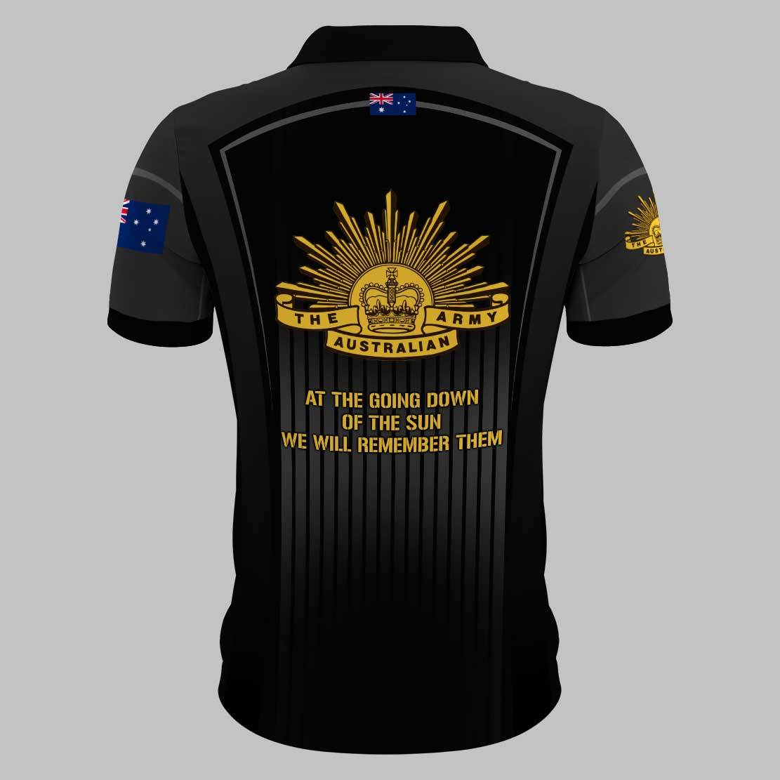 Anzac Polo - Remembrance Day Lest We Forget Polo Shirt