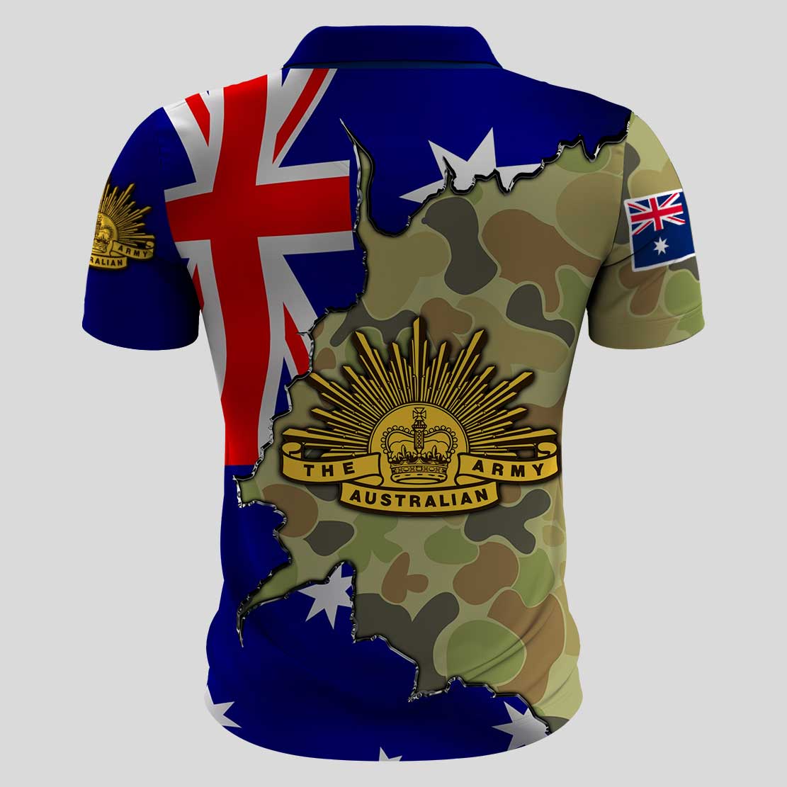 Anzac Polo - The Australian Army - Anzac Remembrance Day Polo Shirt