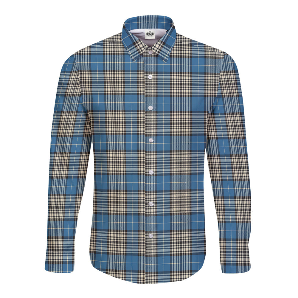 Napier Ancient Tartan Plaid Long Sleeve Button Shirt
