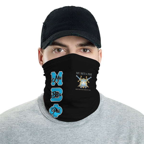 Fraternity Neck Gaiter - Mu Beta Phi Neck Gaiter Original Dark Style