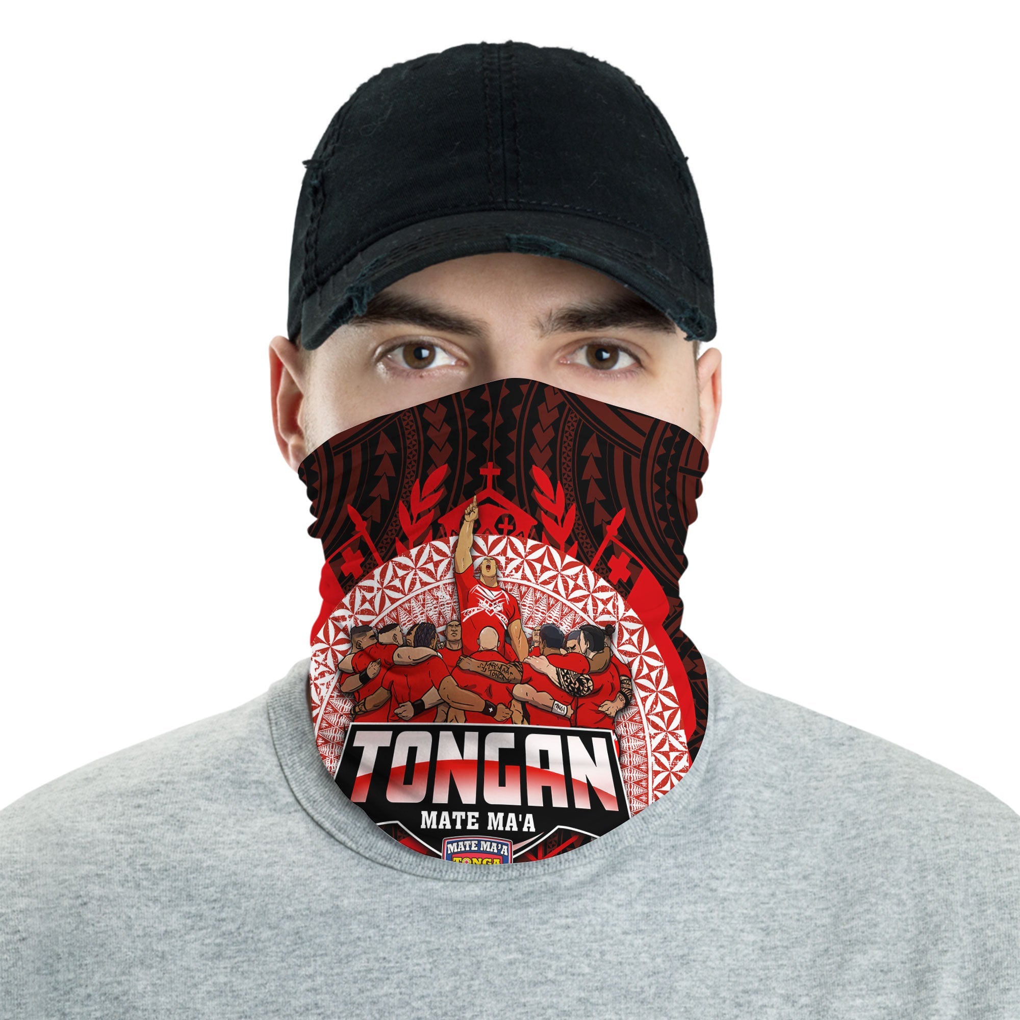 Tonga Mate Ma'a Rugby League Neck Gaiter