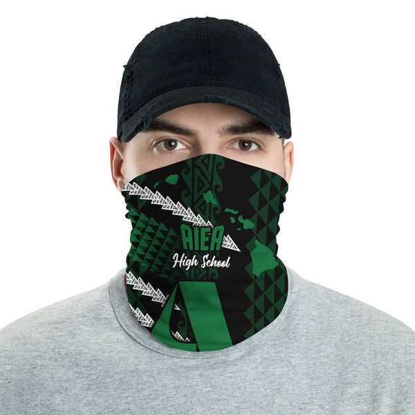 Hawaii Aiea High School Neck Gaiter Map Style