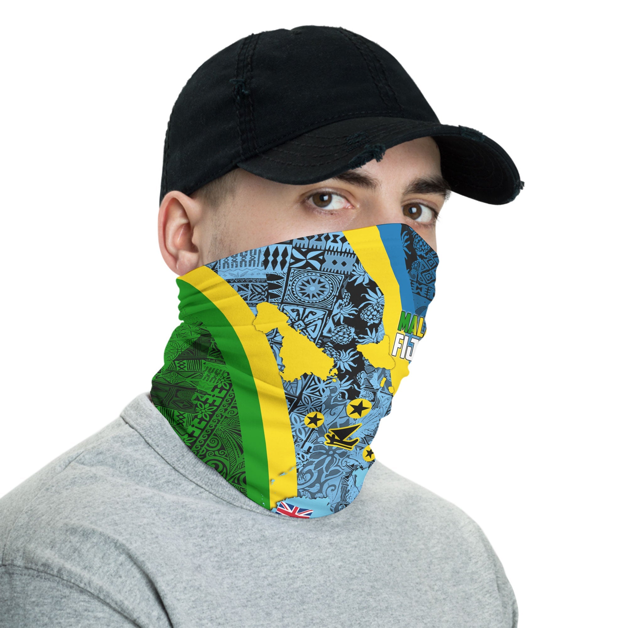 Malampa Fiji Day Neck Gaiter