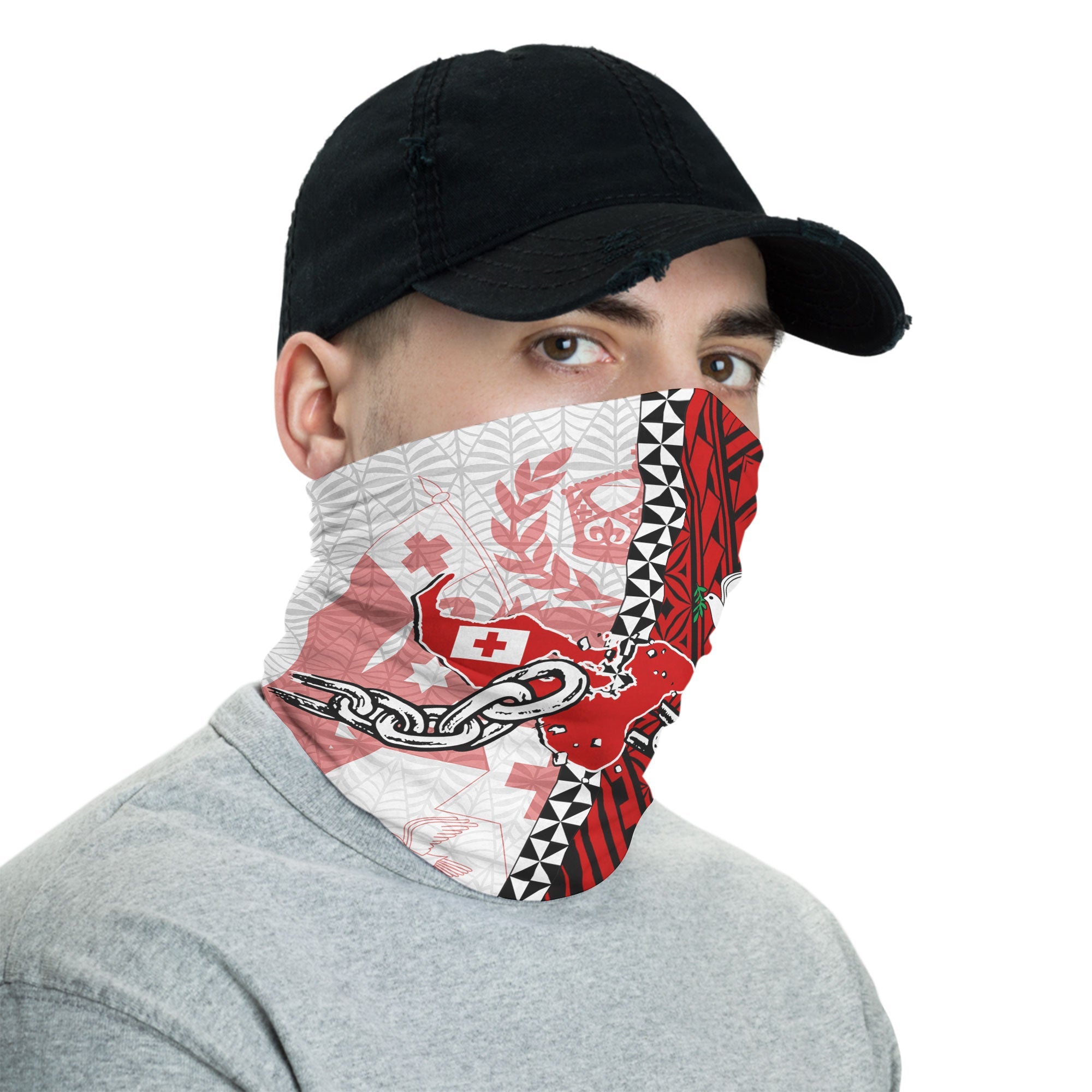 Tonga National Emancipation Day Neck Gaiter