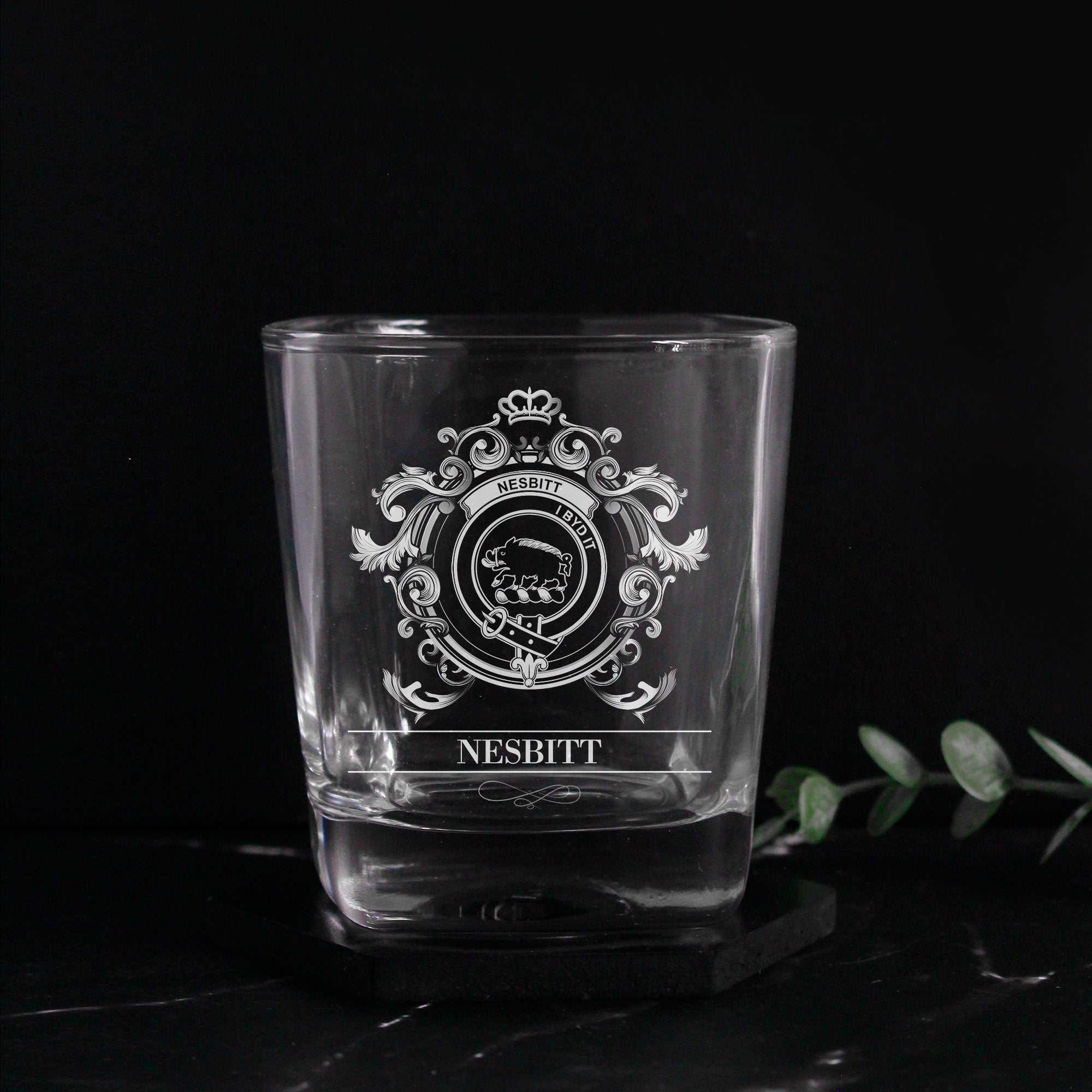 Nesbitt Tartan Clan Decanter Set