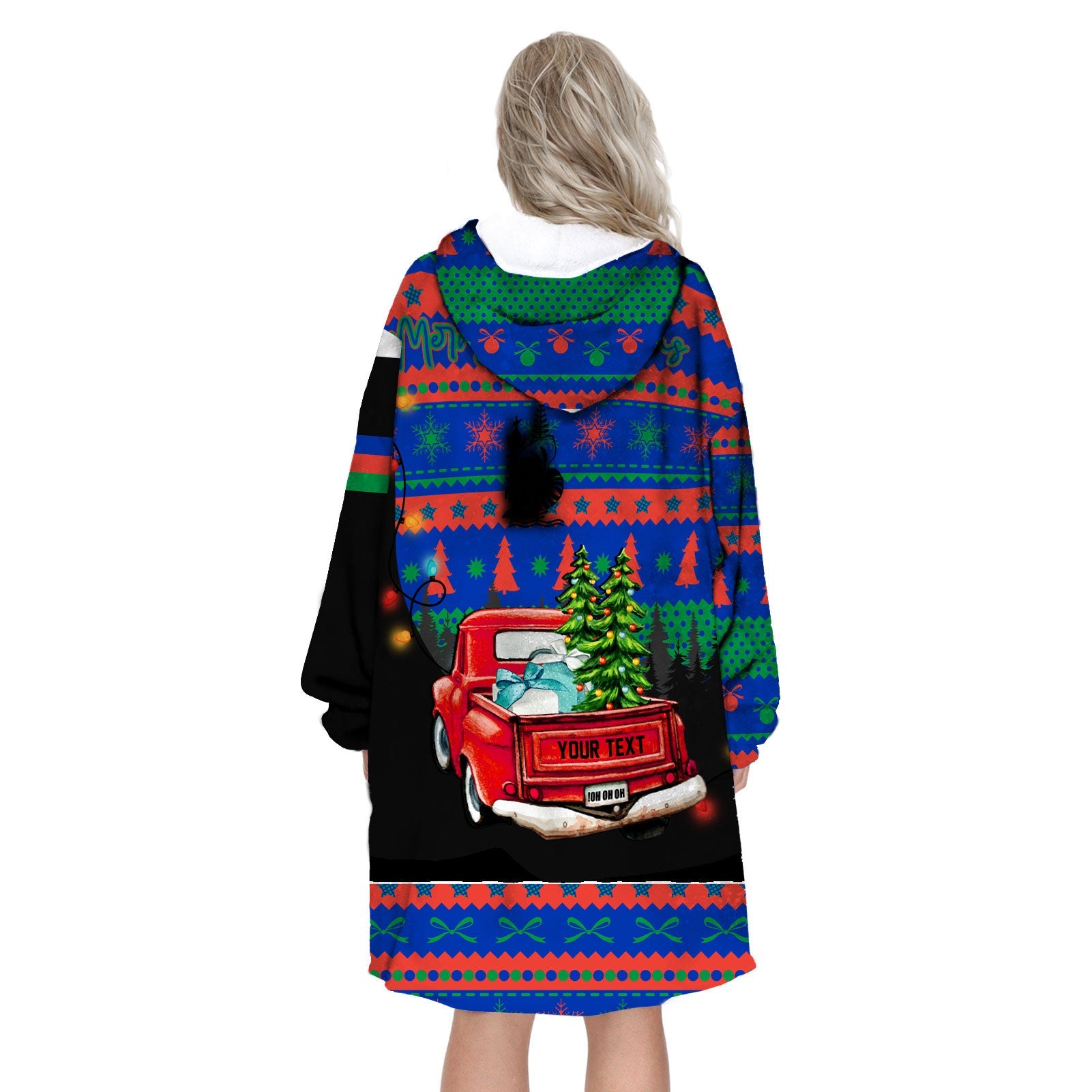 New Caledonia Snug Hoodie Coat Of Arms Christmas Style