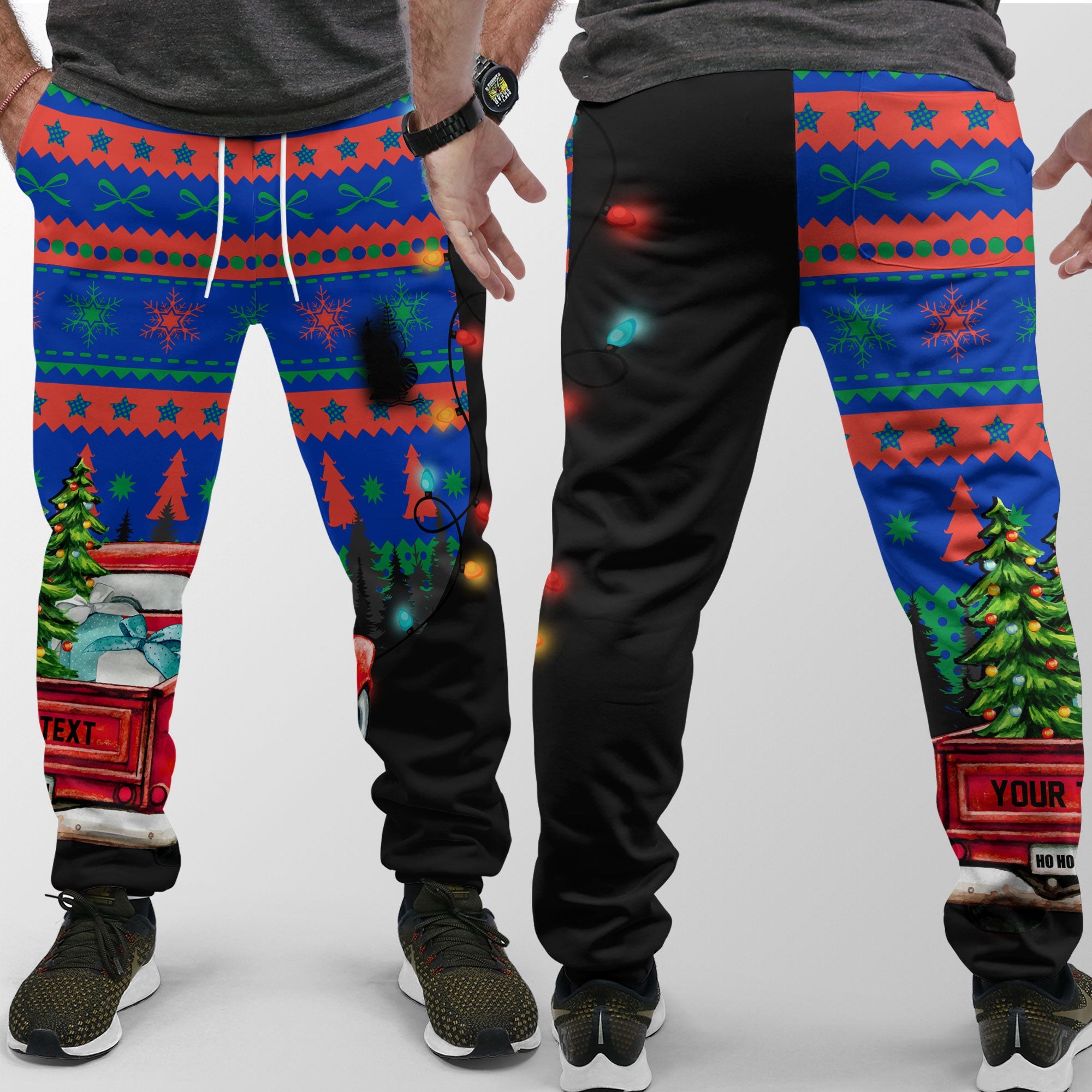 New Caledonia Jogger Pant Coat Of Arms Christmas Style