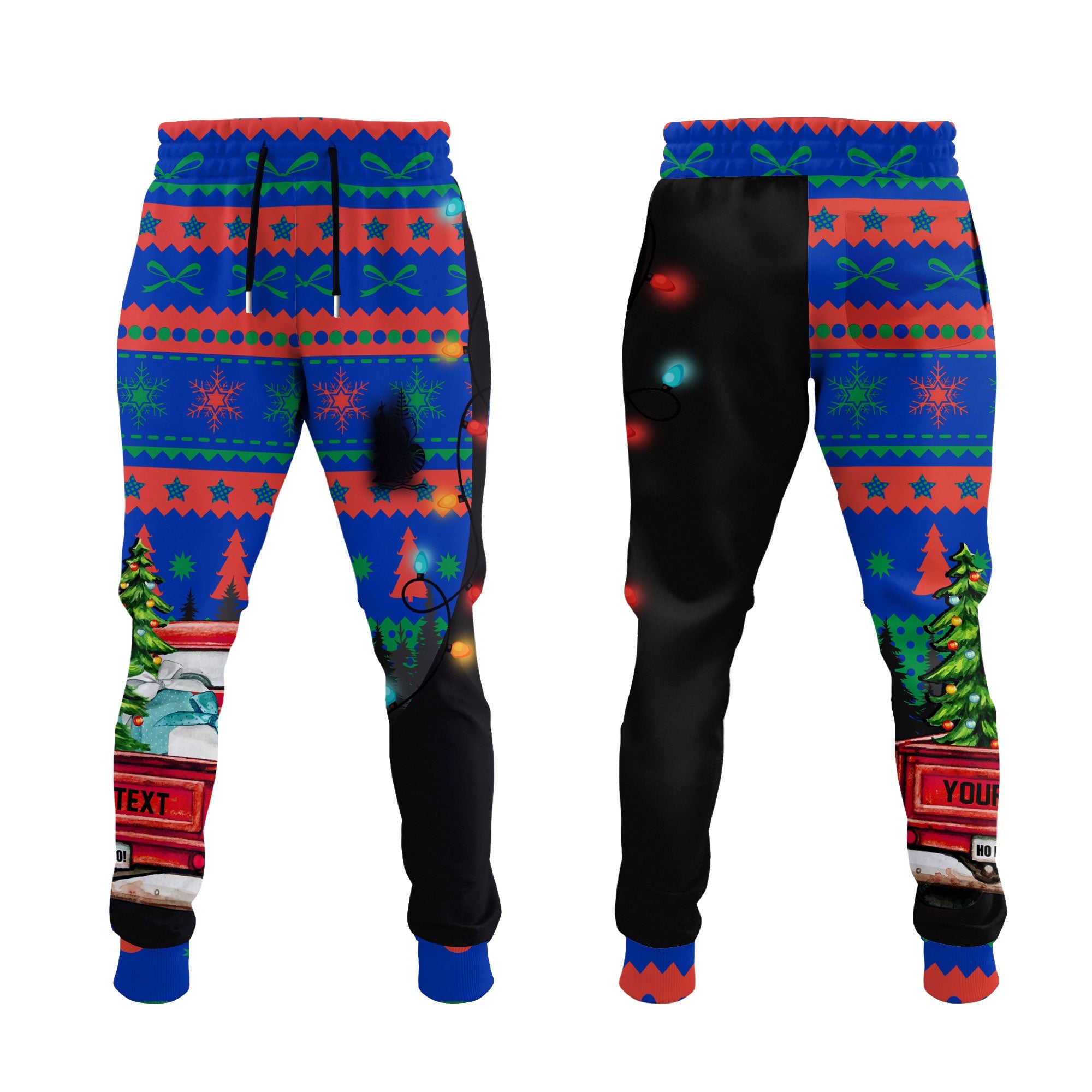 New Caledonia Jogger Pant Coat Of Arms Christmas Style