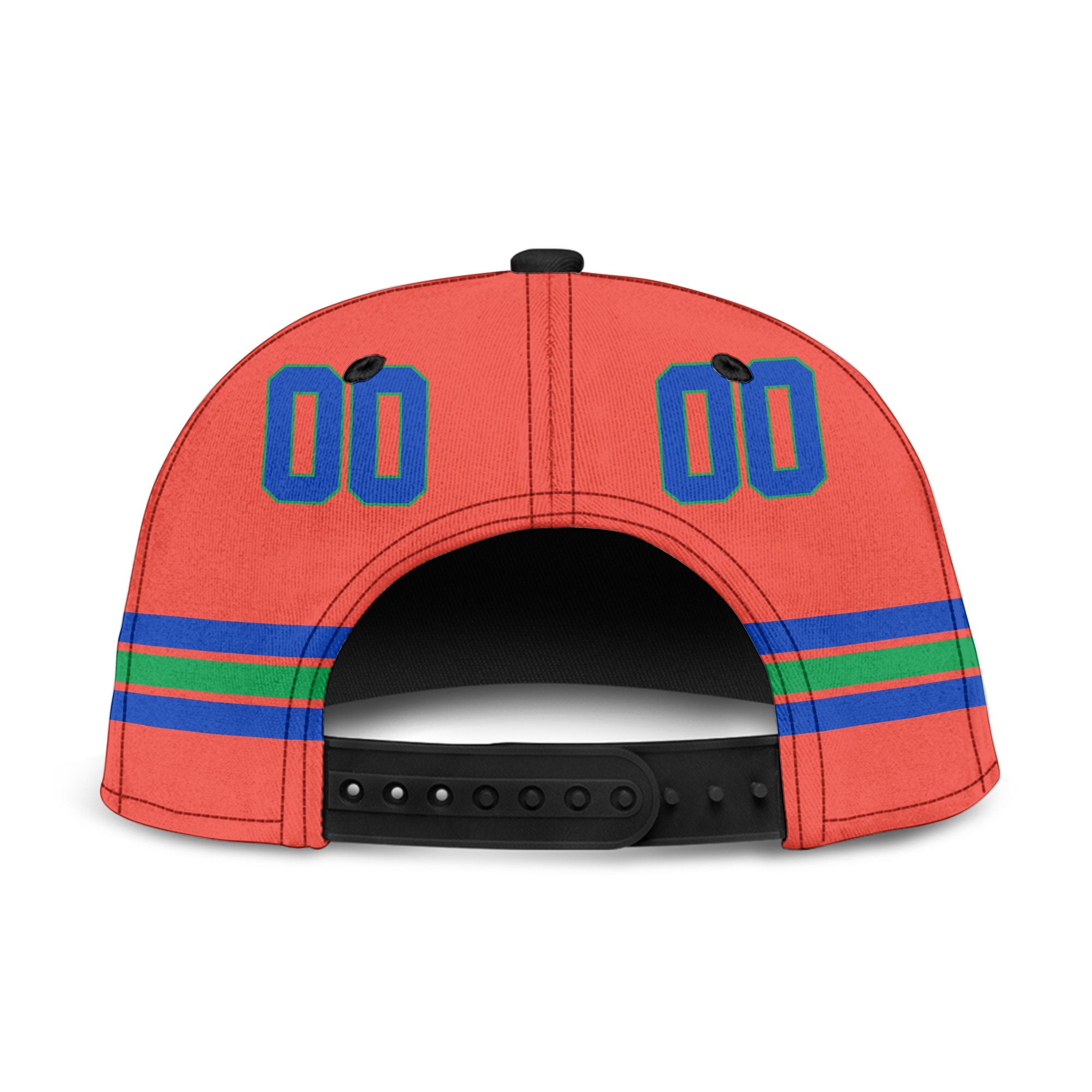 New Caledonia Snapback Hat Flag & Coat Of Arms Hockey Style