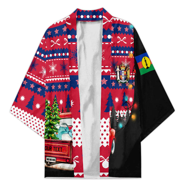 New Zealand Kimono Coat Of Arms Christmas Style