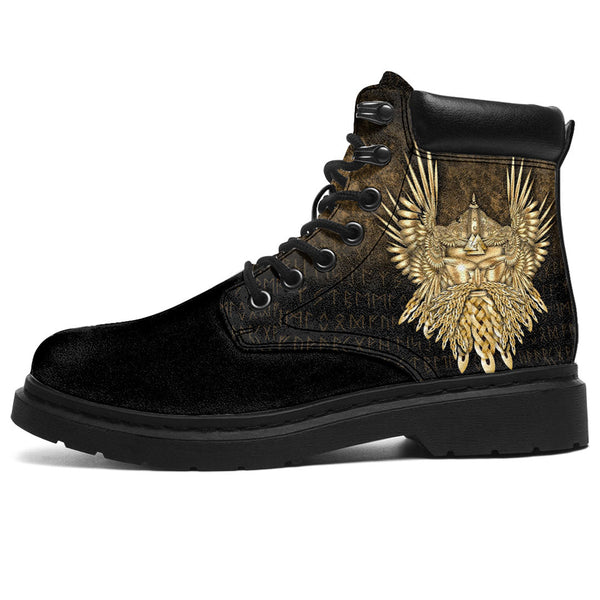 Viking All Season Boots Norse God Odin the All Father