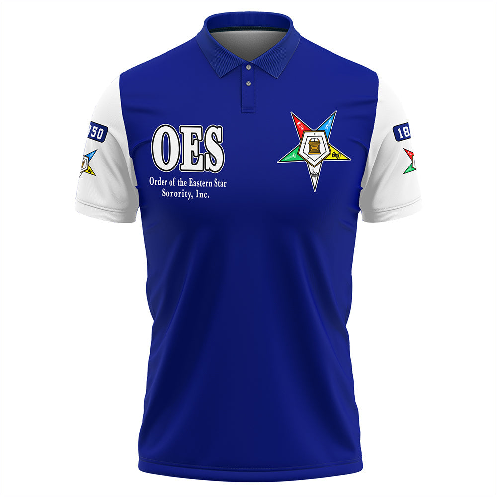 Order Of The Eastern Star Varsity Polo Shirt T09