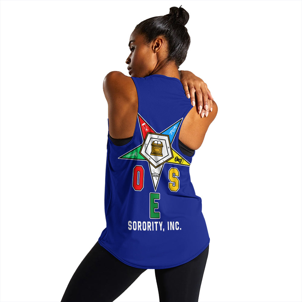 Order Of The Eastern Star Varsity Racerback Tank T09