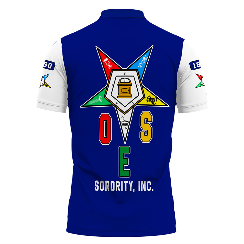 Order Of The Eastern Star Varsity Polo Shirt T09