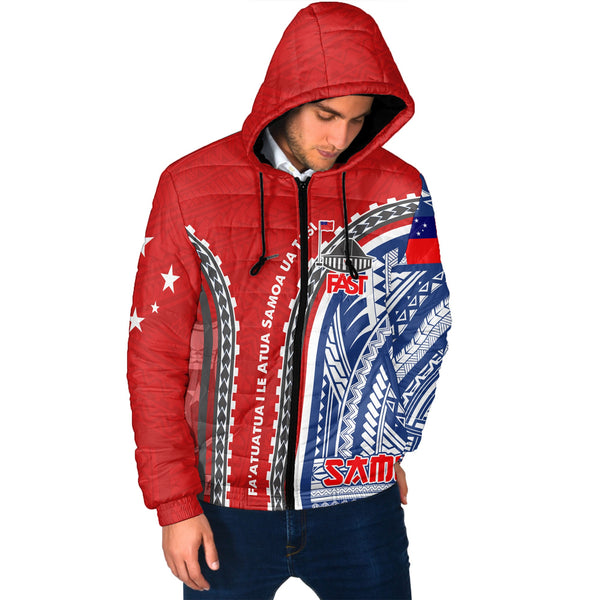FAST Samoa United in Faith Men Hooded Padded Jacket
