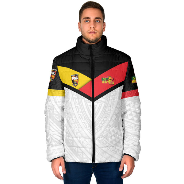 Papua New Guinea Rugby Hunters Men Padded Jacket